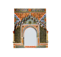 Toledo Orange Arch Fridge Magnet souvenir