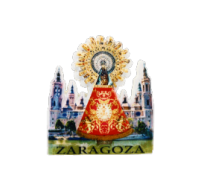 Zaragoza Our Lady Of The Pillar religious fridge magnet