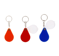 Assorted mini folding magnifying glass keyrings