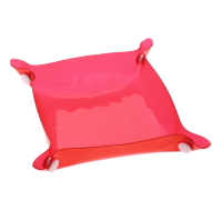 Red PVC Pocket Organiser for small items