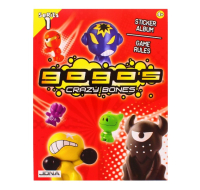 Gogo's Crazy Bones Series 1 Sticker Album and Game Rules Book