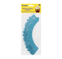PARTY CRAFT SHIMMER CUPCAKE CELEBRATE BLUE