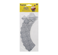 Party Craft Wedding Bliss Cupcake Wrappers for events