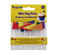 PARTY CRAFT MINI FLAG PICKS