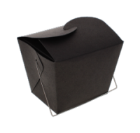 Black party, craft, gift, and treat box