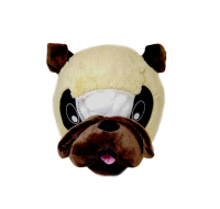 PLUSH HEADZ PUG DOG
