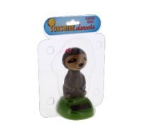 Sunshine Dancer Sloth Toy Car Decor No Battery