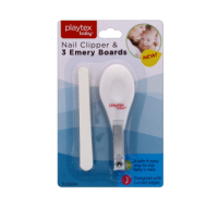 Playtex Baby Nail Clipper with three Emery Boards