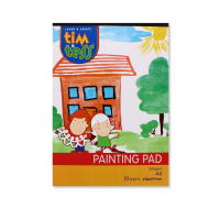 Tim & Tess A4 painting pad with 10 sheets