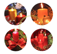Assorted Christmas gift tags in a 4 pack