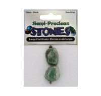 Mica Quartz Green Semi Precious Stones for crafting