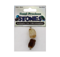 Yellow Onyx Semi Precious Stones Large Rectangular PS206B