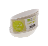 Oval mini disposable party serving dishes 20 pack