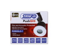 IP65 Fixed 240V White Shower Downlighter