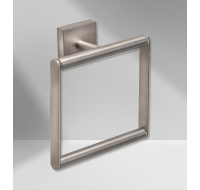 CROYDEX BRUSHED NICKEL TOWEL RING