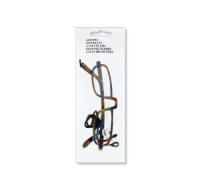 Stylish multicolour reading glasses with +1.00 diopter strength