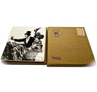 Coaster with 'Warm Wishes From York' scenic design