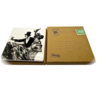 Coaster with 'Warm Wishes From Edinburgh' design