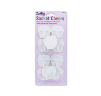 Rysons Child Safety Plug Socket Covers 10 Pack for UK sockets