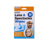 Rysons Lens and Spectacles Wipes 30 Pack