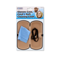 Rysons Eyewear Protection Kit with glasses case, cord, and cloth