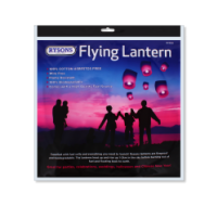 Rysons Flying Sky Lantern, traditional flame-retardant paper