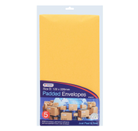 Rysons 5 Padded Envelopes Size B 120mm x 220mm