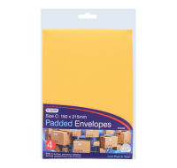 Rysons 4 Padded Envelopes Size C (150x215mm)