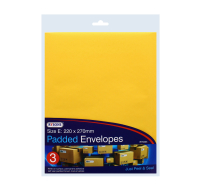 Rysons 3 Padded Envelopes Size E 220x270mm for wholesale packaging