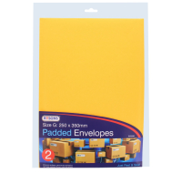 Rysons 2 Padded Envelopes Size G 250mm x 350mm