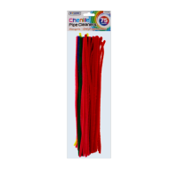 Rysons 75 Pack Chenille Pipe Cleaners 30cm for crafts