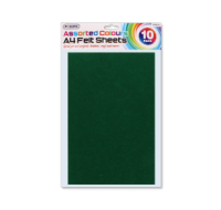 Rysons A4 Felt Sheets 10 Pack for wholesale craft supplies