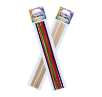 6 piece wood dowel set