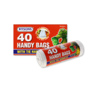 Rysons Handy Tie Handle Bags 40 Bag Roll