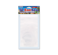 Rysons Resealable Storage Bags 50 Pack Mixed Sizes