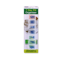 7 Day Pill Organiser for medication storage