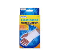 Elasticated hand support for mild strains