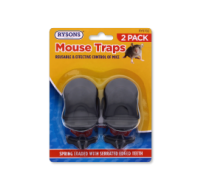 Rysons Reusable Mouse Traps Twin Pack for effective rodent control