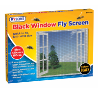 Adjustable Black Mesh Window Fly Screen