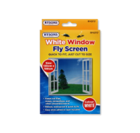 White Window Fly Screen from Rysons