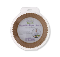 Rysons Round Air Fryer Liners 30pk 16x4.5cm