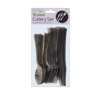 Rysons Reusable Metallic Cutlery Set 18 Piece for wholesale