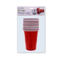 Rysons Red 12oz Party Cups 15 Pack