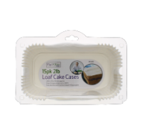 Rysons 2Lb Loaf Cake Cases 15 Pack for baking
