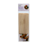 Rysons 25cm bamboo skewers 150 pack for catering and grilling.