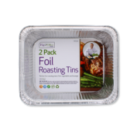Rysons Large Foil Roasting Trays Twin Pack for catering