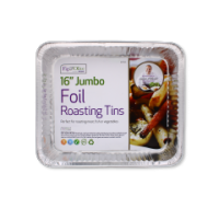Rysons 16-inch large aluminium roasting tins for wholesale.