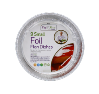 Rysons small aluminium foil flan dishes pack of 9
