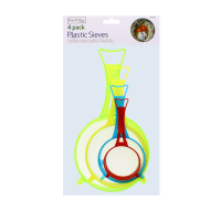 Rysons Assorted Plastic Sieve Set 4 Pack