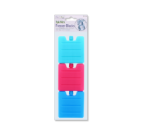 Set of 3 mini freezer packs for lunch boxes